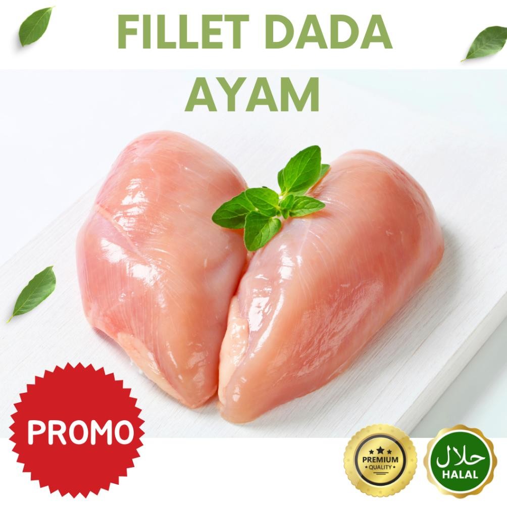 

Fillet Dada Ayam Boneless Premium Halal Higienis Nugi
