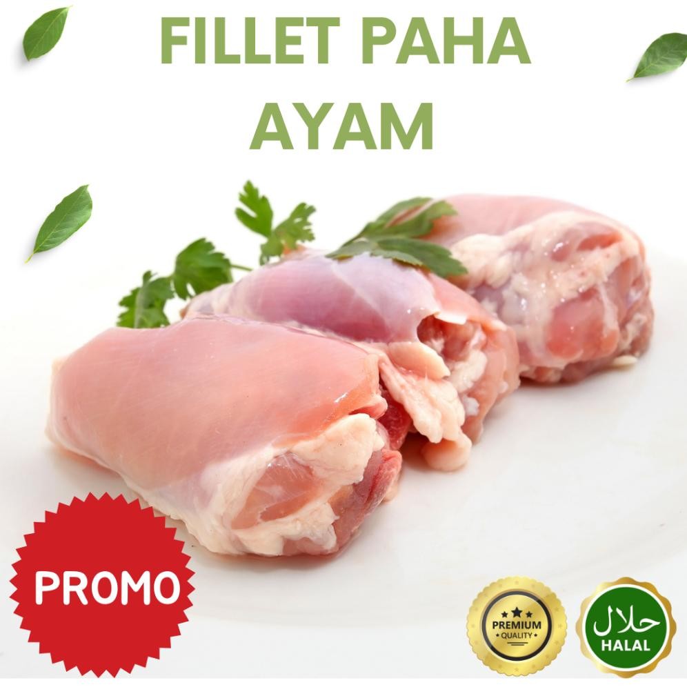

Daging Fillet Paha Ayam Boneless Premium Murah Nugi