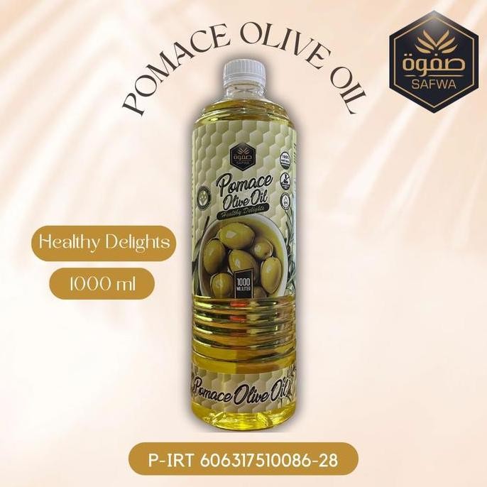 

Minyak Zaitun Pomace Safwa 1 Liter - Zaitun Halus Untuk Masak Diskon!