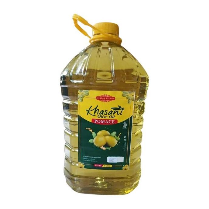 

Minyak Zaitun Pomace D'Olivo 5 Liter - Olive Oil Kemasan Besar Diskon!