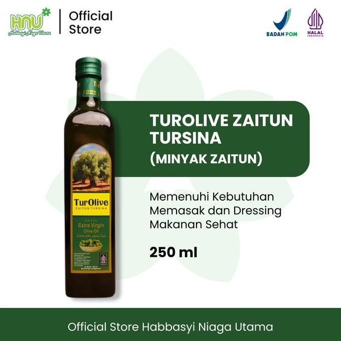 

Minyak Zaitun Extra Virgin Turolive 250Ml - Olive Oil Asli Untuk Salad & Masak Diskon!