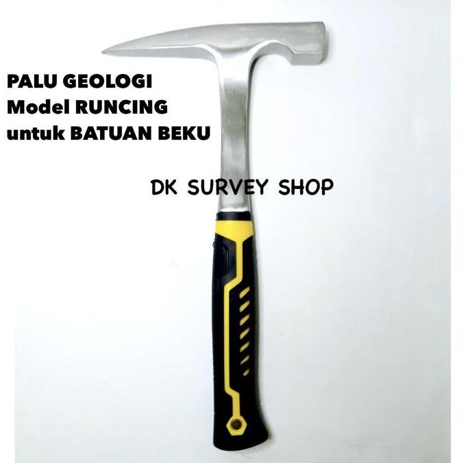 Palu Geologi Runcing Untuk Batuan Beku / Geology Hammer Pick Point