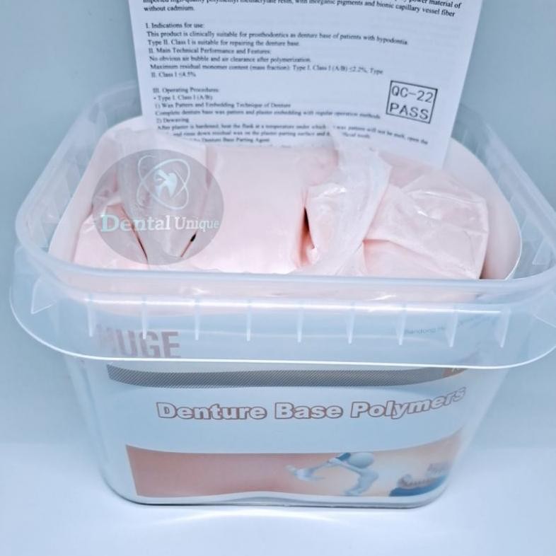 HUGE DENTURE BASE POLYMERS BUBUK GIGI SC OTOMATIS / HC REBUS Nugi
