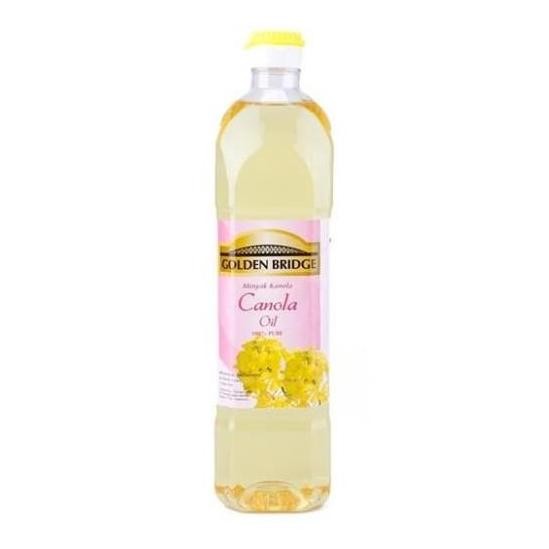 

Golden Bridge Canola Oil 1L - Minyak Kanola Rendah Lemak Sehat Diskon!