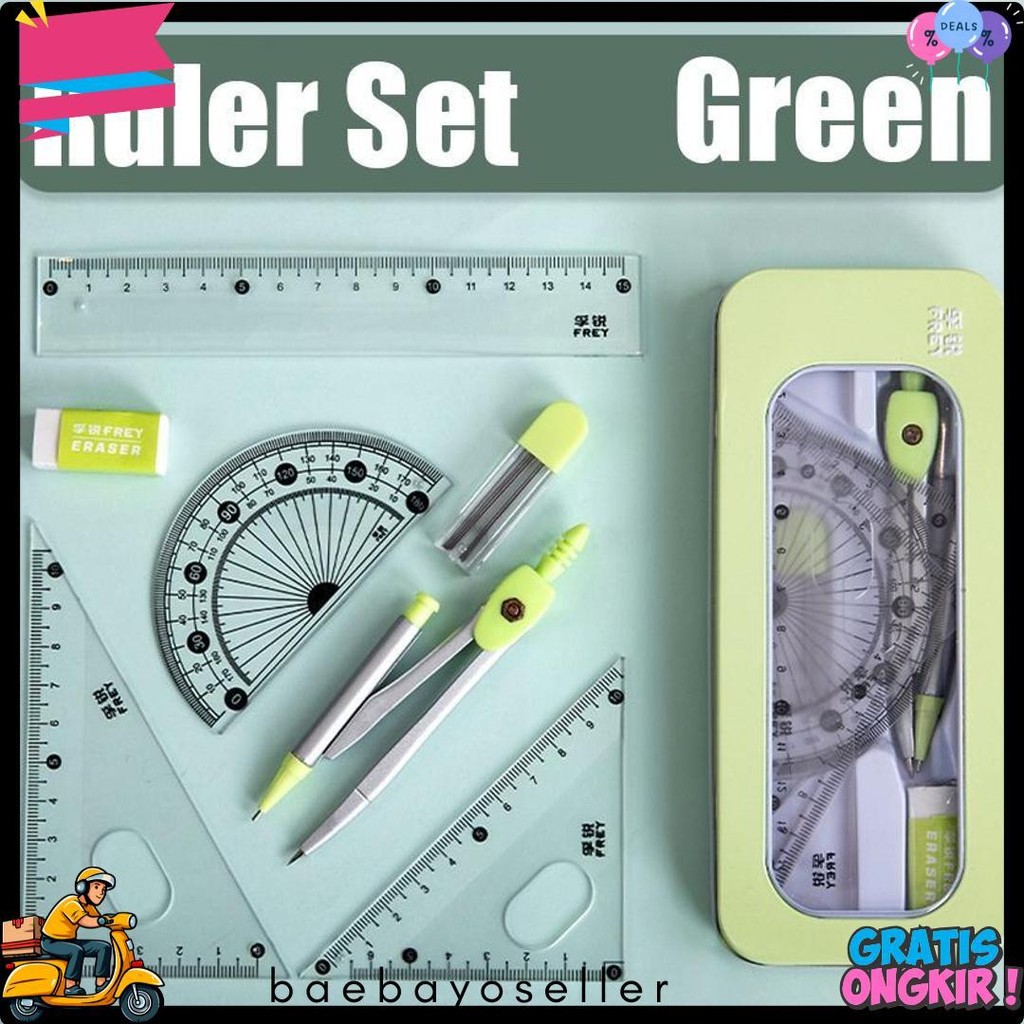

Kompas Set 8In1 Matematika Set Penggaris Set Jangka Set Compass Set Math Set Pensil Murah Bonus Penggaris Dan Penghapus Alat Tulis Kotak Pensil Logam Sekolah Kantor Pelajar Diskon