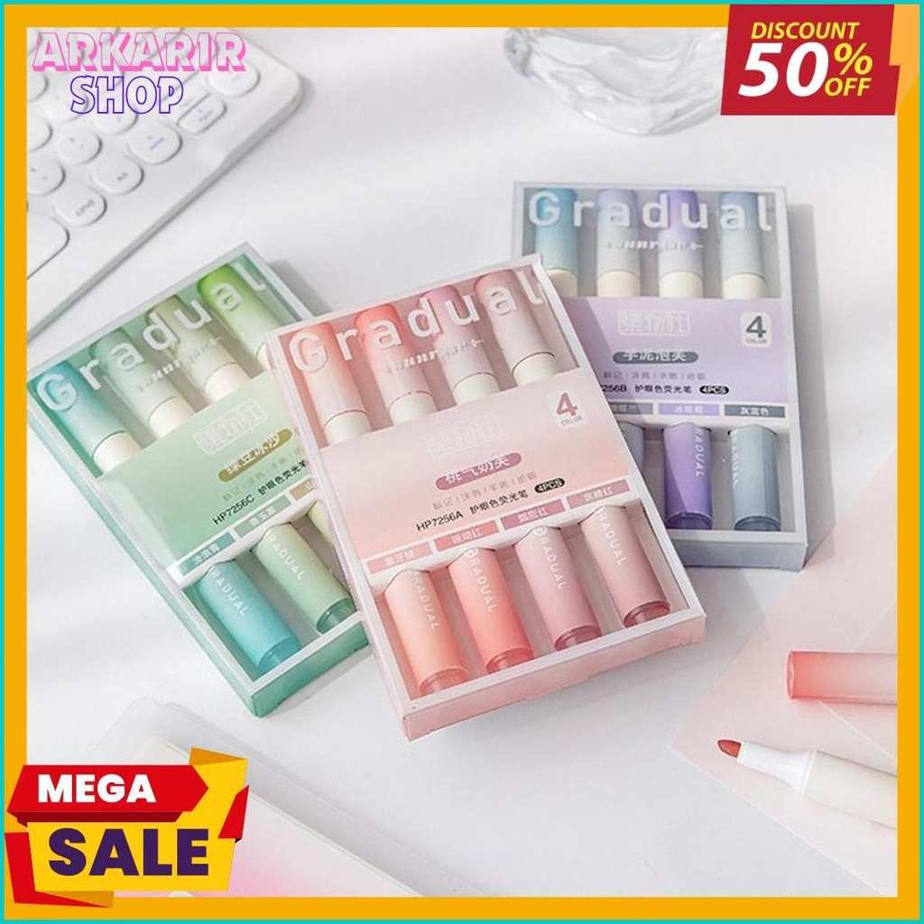 

Bobastore Highlighter Pastel Penanda Teks Set 4In1 Alat Tulis Sekolah / Spidol Pen Marker Warna Gradasi Painting Multifungsi / Textliner Stasionary Import S107 Flash Sale! Diskon Hingga 70%