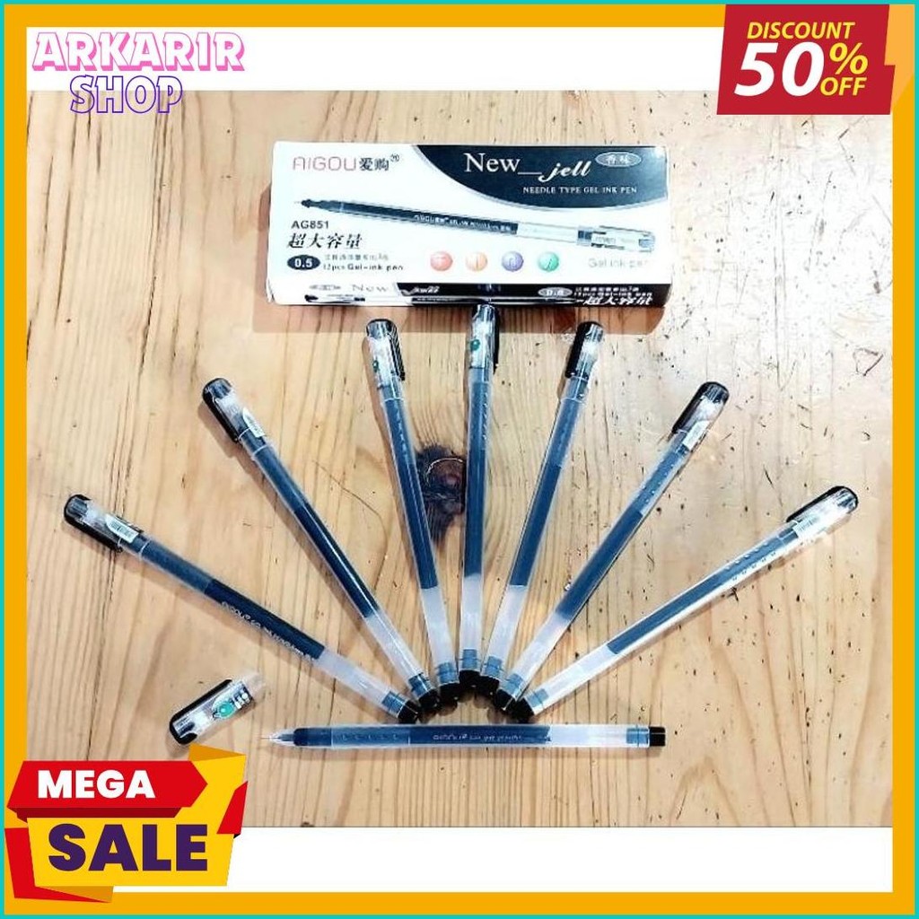 

Bolpen Aigou New Gell Xui Zua Ada Gambar Aple 0.4 Mm / Isi 12 Pcs Flash Sale! Diskon Hingga 70%