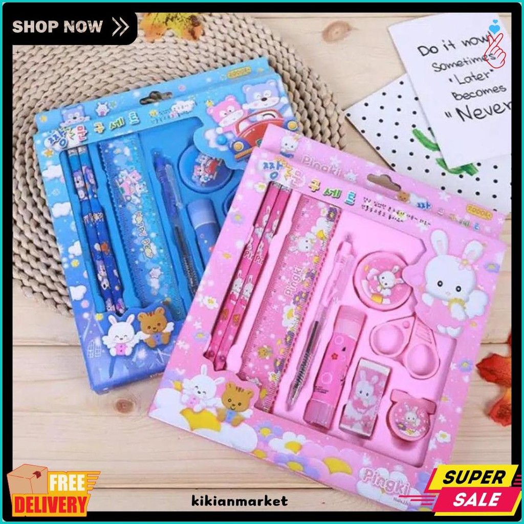 

Alat Tulis Set Anak 9In1 Karakter Terlaris! Produk Ini Banyak Dicari
