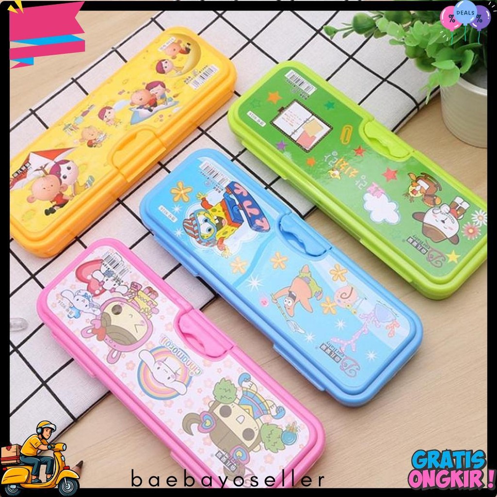 

Reseller Welcome - S5981 Tempat Pensil Anak Motif Random / Kotak Pensil Lucu / Tempat Alat Tulis Sekolah / Kotak Pensil Karakter Random Terlaris! Produk Ini Banyak Dicari