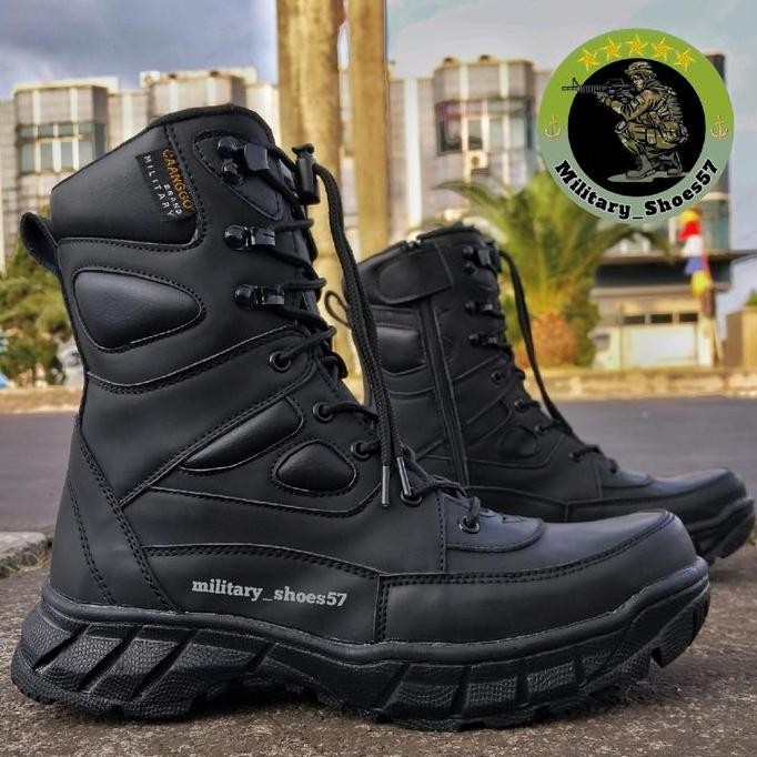 sepatu pdl tni polri satpam scurity satpol model venom safety boots original caanggo militery