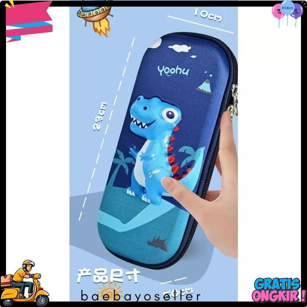 

Claiydream Kotak Pensil 3D Tempat Pensil Timbul Karakter Lucu Tempat Penyimpanan Alat Tulis Anak Anti Air Flash Sale! Diskon Hingga 70%