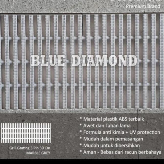 Grill-Grating Kolam Renang 25Cm