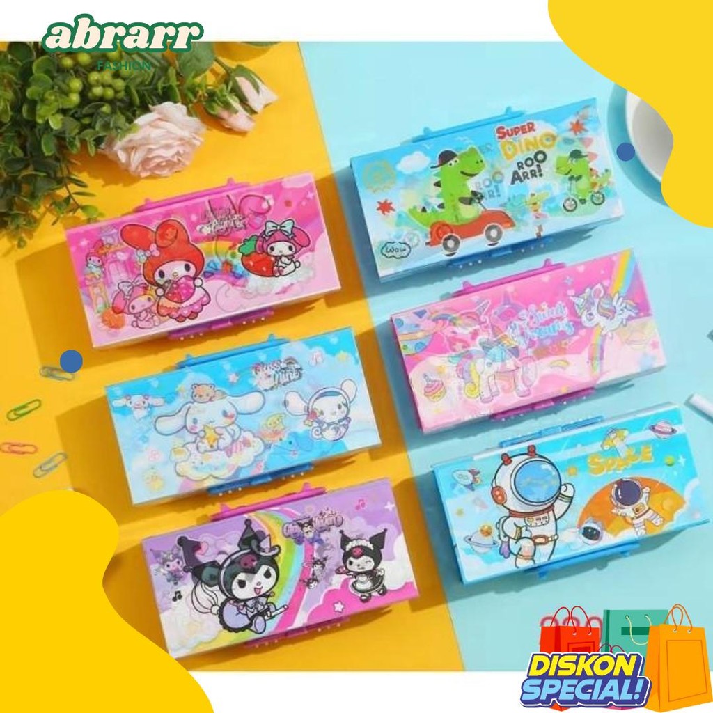 

Tempat Pensil Dus 3 Susun 3 Dimensi Password Cermin Motif Fancy Hologram Kotak Pensil Kode Kunci Pin Flash Sale! Diskon Hingga 70%
