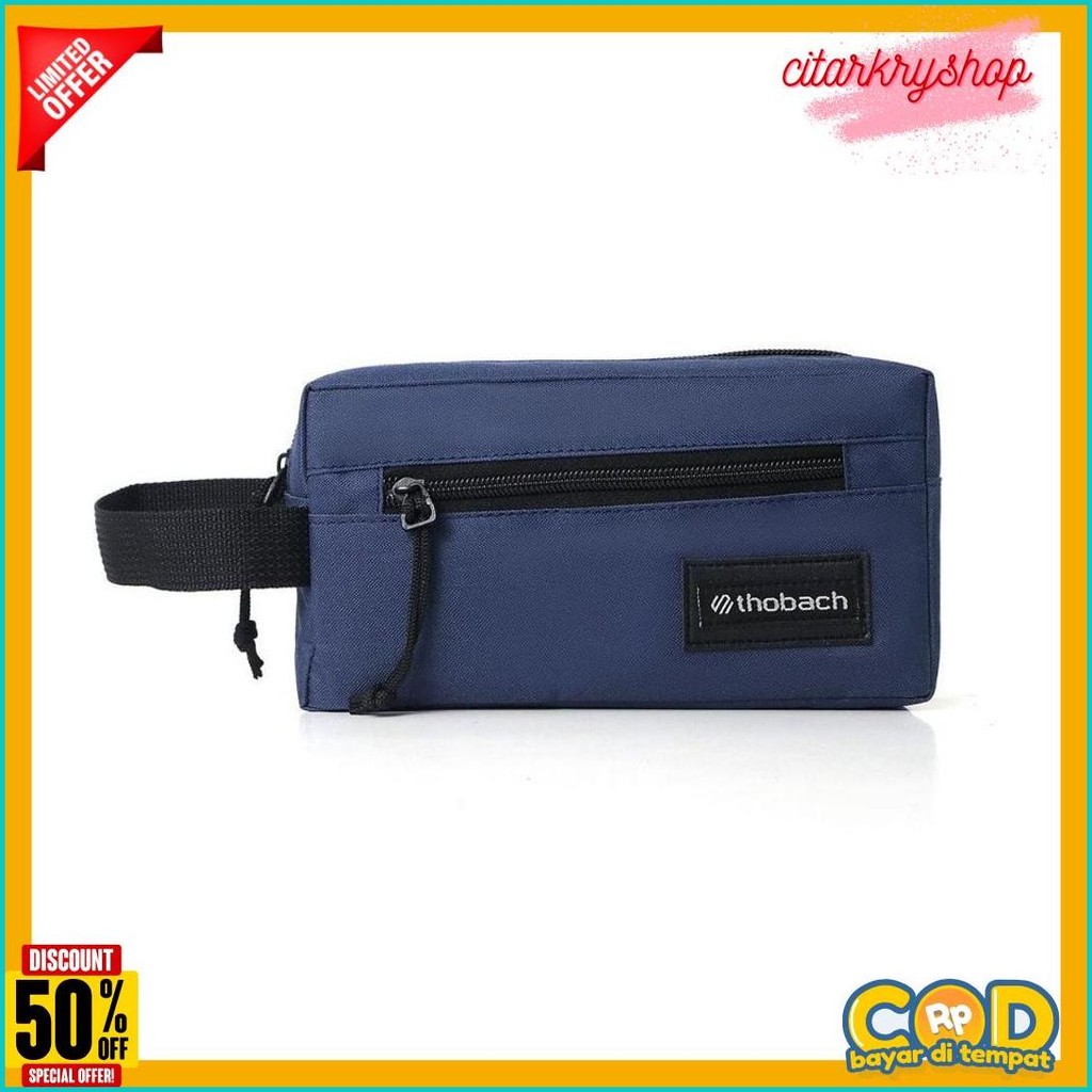 

Thobach-Pencil Case Atk Bold Kotak Pencil Sekolah Kuliah Kantor Kerja Diskon Setengah Harga