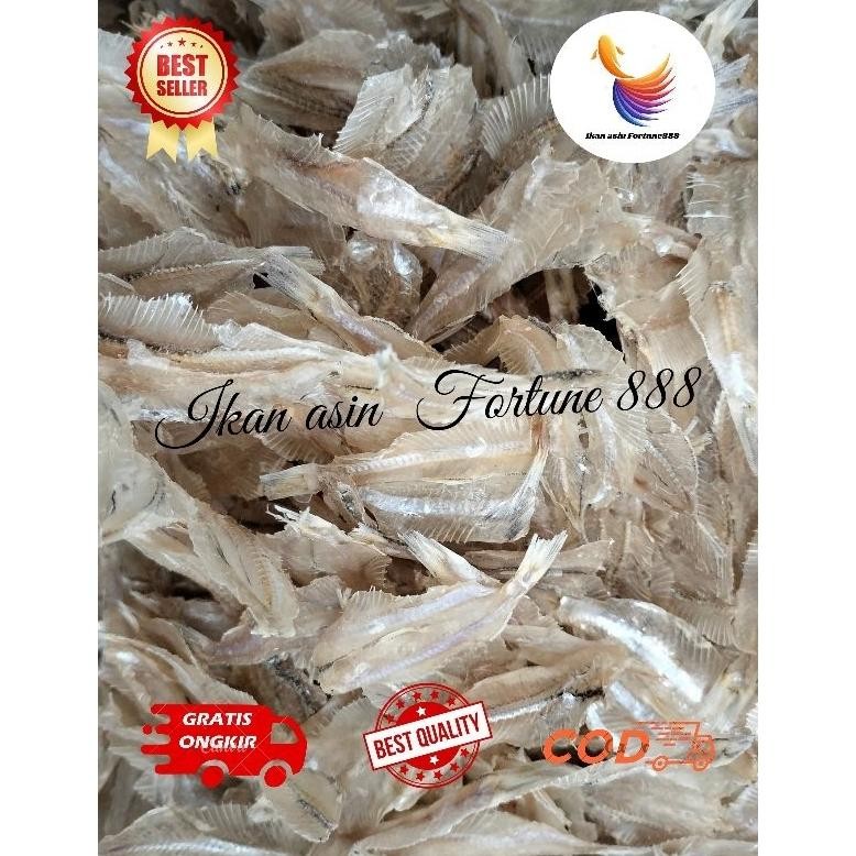 

Ikan Asin KalapanPakang Tawar Asli Tipis Kerupuk Kualitas Premium Kemasan 250 gram 500 gram