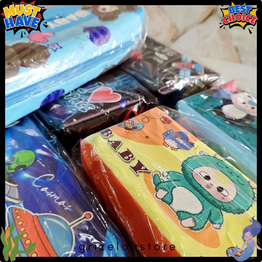 

1 Biji ( 21 X 9 X 4 Cm ) Tempat Pensil Kulit Resleting Motif Kartun Lucu Fancy / Kotak Pensil Sintesis Animal Flash Sale! Diskon Hingga 70%