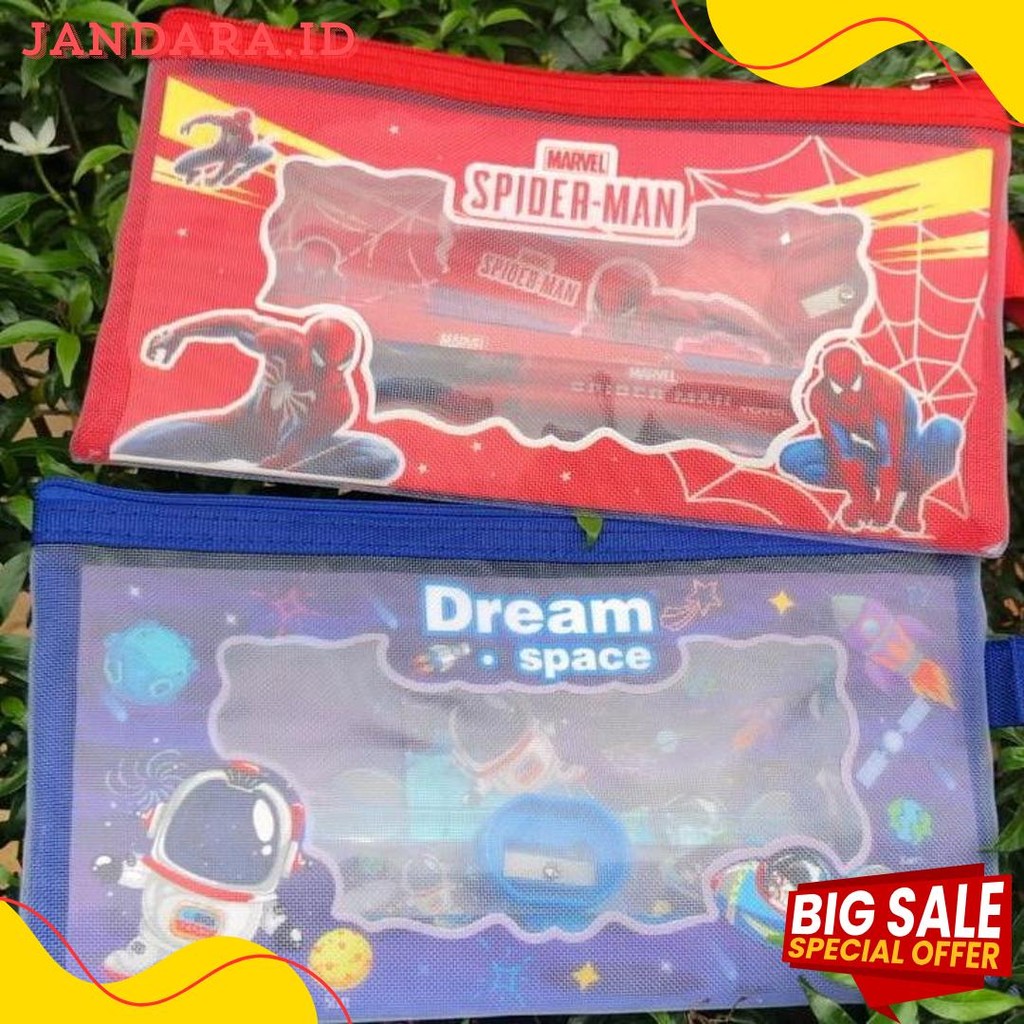 

[Karakterku] Kotak Pensil Set Alat Tulis Anak Sekolah Siswa Paket Lengkap Stationery Motif Lucu Stationery Dino Frozen Mcqueen Untuk Hadiah Souvenir Dompet Murah Terviral 2025 Tempat-Pensil-Isi Diskon Setengah Harga