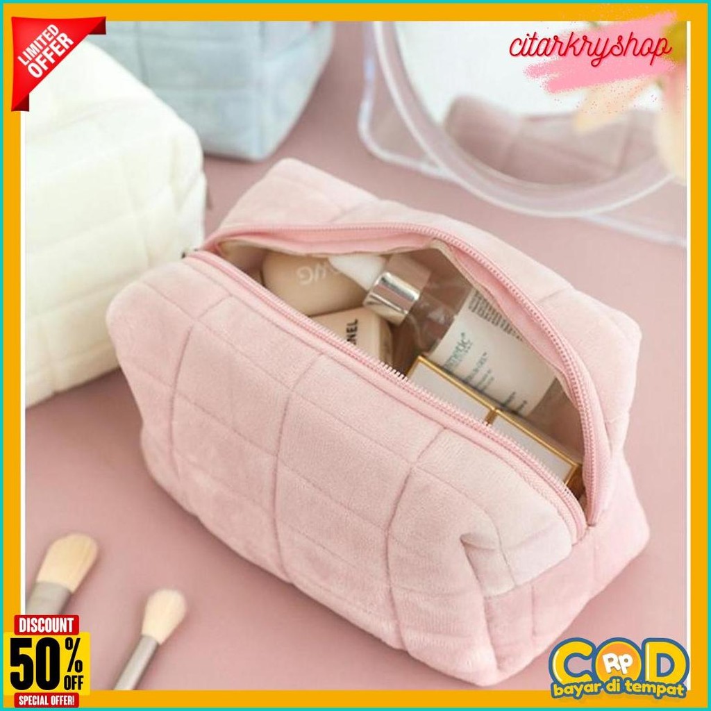 

Tempat Pensil Kotak Pensil Tas Kosmetik Pillow Pencil Case Pouch Make Up Alat Tulis Travel Bag Terlaris! Produk Ini Banyak Dicari