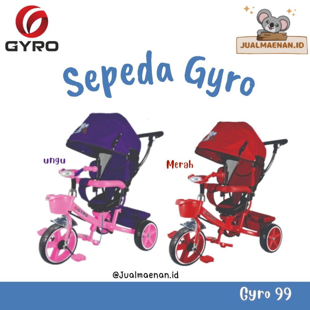 Terlaris Sepeda Anak Roda Tiga Gyro Tricycle St-Gy 99