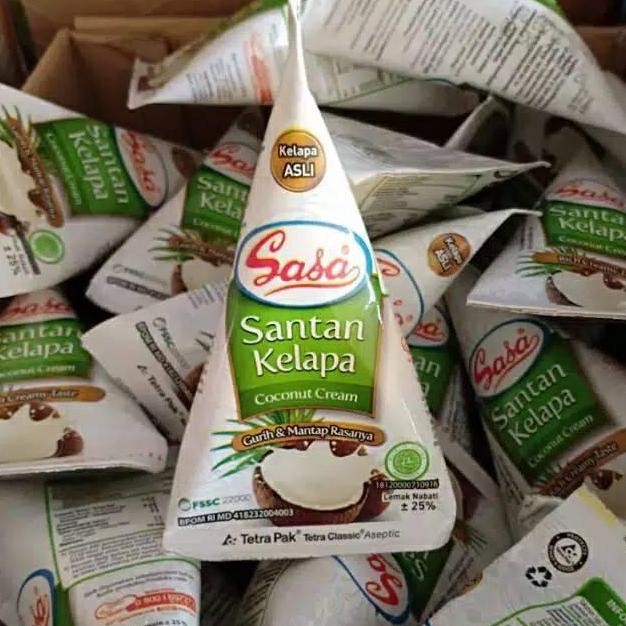 

Sasa Santan Kelapa Cair 65ml Siap pakai PS