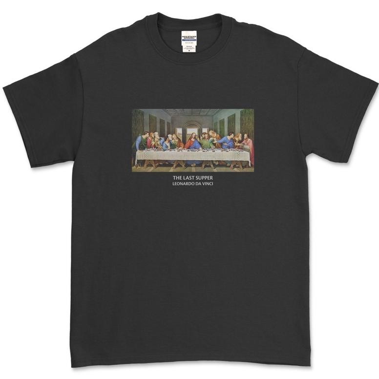Promo Kaos The Last Supper Leonardo Da Vinci Painting T-Shirt