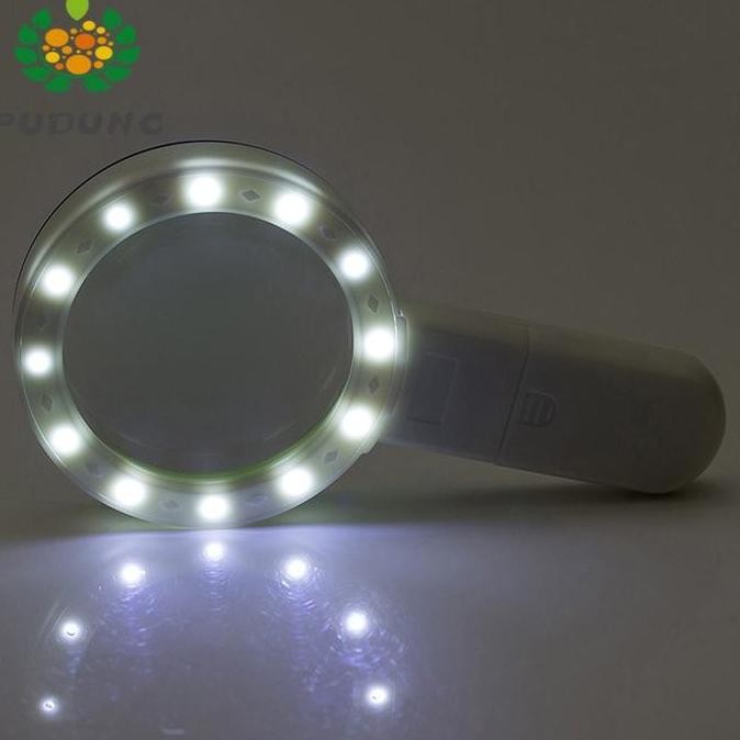 

Kaca Pembesar 30X Dua Lapis Dengan Lampu Led Untuk Membaca Kualitas Terbaik Harga Termurah