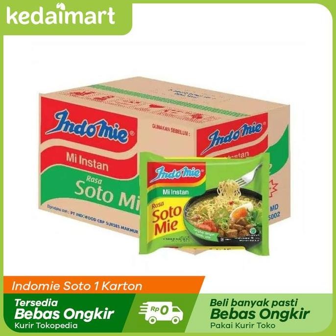 

Produk Baru!! Indomie Soto Mie Instan 1 Karton Isi 40pcs Original Terlaris