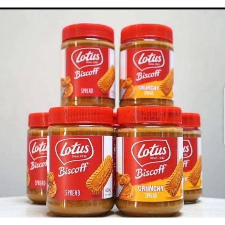 

Selai Lotus Biscoff Crunchy and Spread Halal Nugi