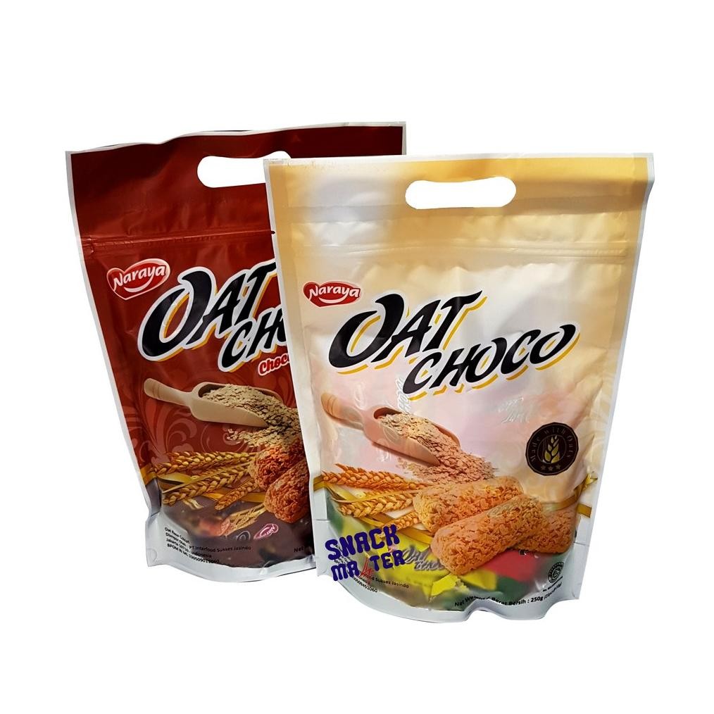

Naraya Oat Choco - Netto 250 gr (Isi 25 pcs x @ 10gr) Nugi
