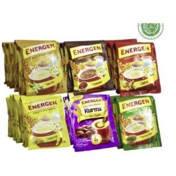 

Energen Sereal Semua Rasa 32gram ( 1 gantung isi 10 pcs ) KEMASAN BARU Nugi