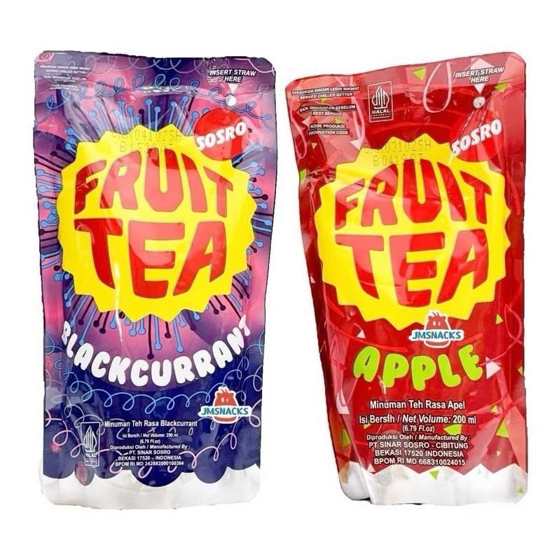 

[GROSIR!!] Fruit Tea Pouch 200ml 1 DUS isi 24 PCS - grosir teh nikmat segar lebaran fruity termurah diskon Nugi