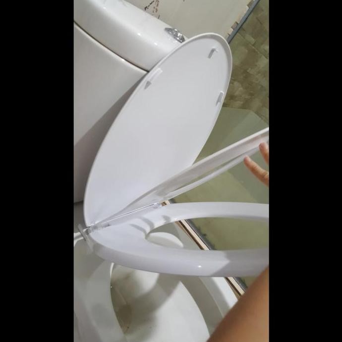 Watertec Fts-E02011 Bidet Seat/Dudukan Closet / Seat Cover Closet