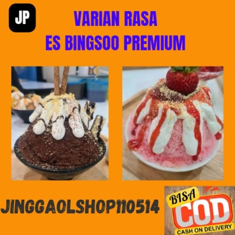 

Bubuk Bahan baku es bingsoo snow ice powder bubuk minuman premium termurah Nugi