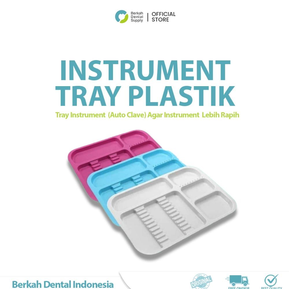Dental Surgical Instrument Tray Plastik Autoclave