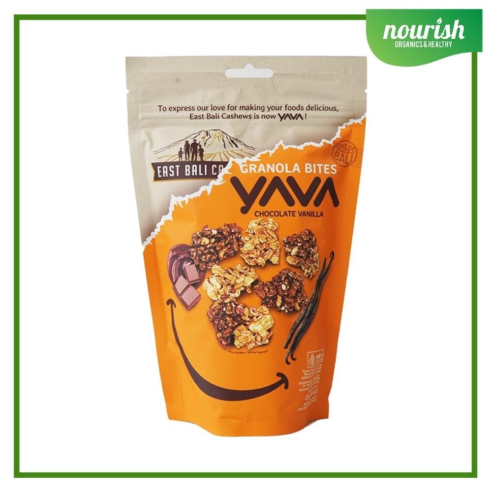 

East Bali Cashew (YAVA), Granola Bites Chocolate Vanilla 125 gr Nugi