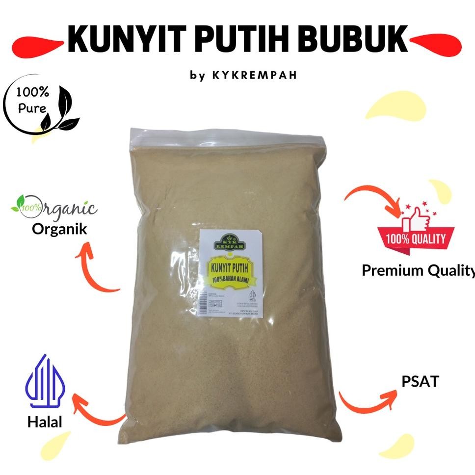 

Kunyittemu Putih Bubuk Murni 1 Kg