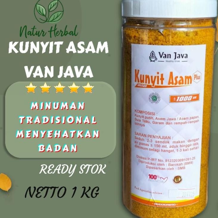 

Kunyit Asam Kunir Asem Bubuk N Van Java 1 Kg Minuman Tradisional