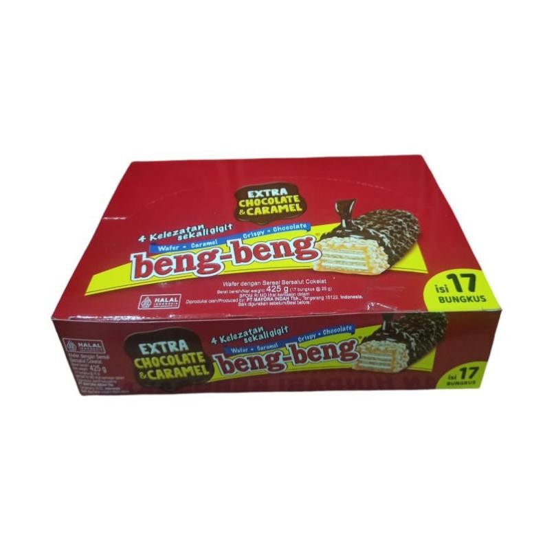 

Beng Beng Chocolate 1dus 17pcs Nugi