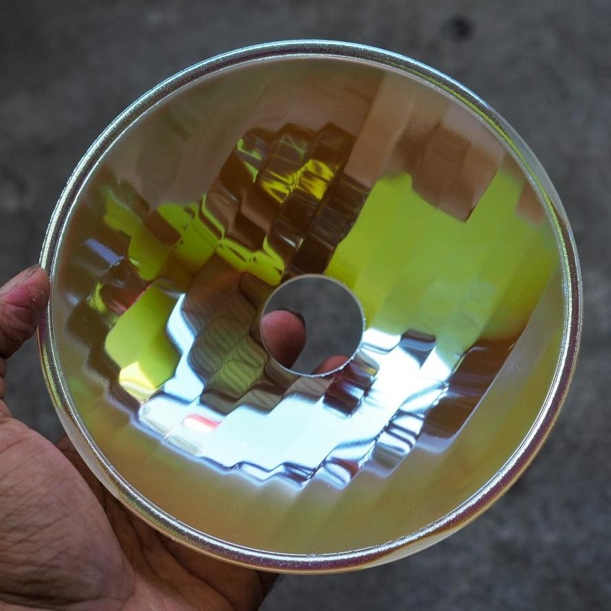 sparepart dental chair unit reflector lampu halogen kaca bulat roson