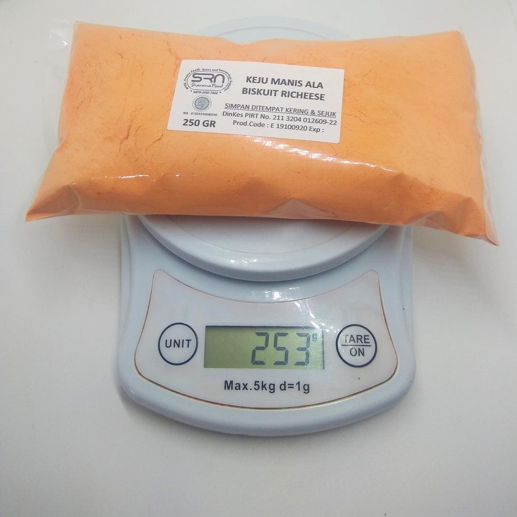

BUMBU TABUR 250 GRAM REPACK RASA KEJU MANIS ALA RICHEESE HALAL, DIJAMIN ENAK DIMAKAN, COCOK UNTUK POPCORN, KRIPIK PISANG, TABURAN CAKE DLL Nugi