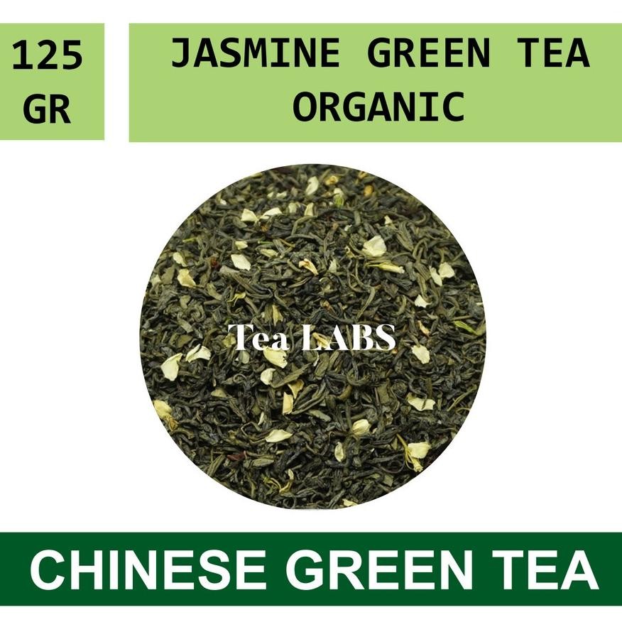 

Jasmine Green Tea Premium / Teh Hijau Melati / Chinese Tea 125 GRAM Nugi