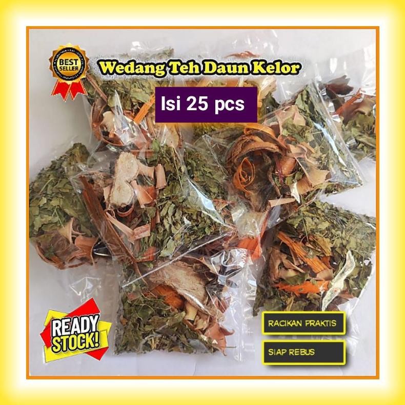 

1 PACK ISI 25 - WEDANG Kelor Jahe Secang Sereh Atasi Asam Urat Rematik Kolestrol kanker Nugi
