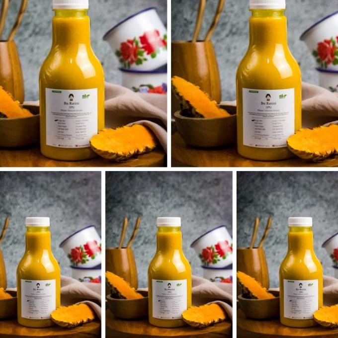 

Jamu Bu Ratini Paket 5 Botol Jamu Kunyit Asem Beras Kencur Empon Empon