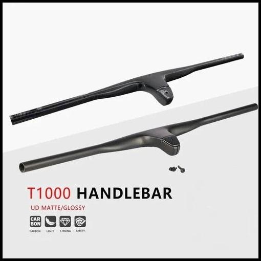 STANG SEPEDA MTB XC 740MM HANDLEBAR INTEGRATED STEM CARBON MATTE / GLOSSY 74CM