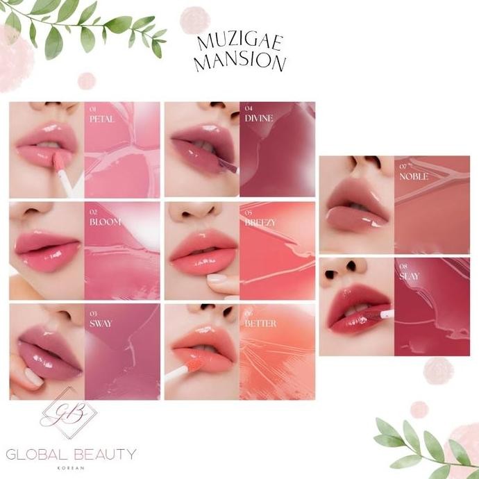 Muzigae Mansion Icy Glow Premium Vegan Lip Tint