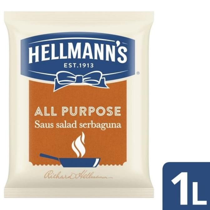 

Promo Hellmann'S All Purpose Mayonnaise 1L - Saus Mayo Serbaguna Burger Sandwich