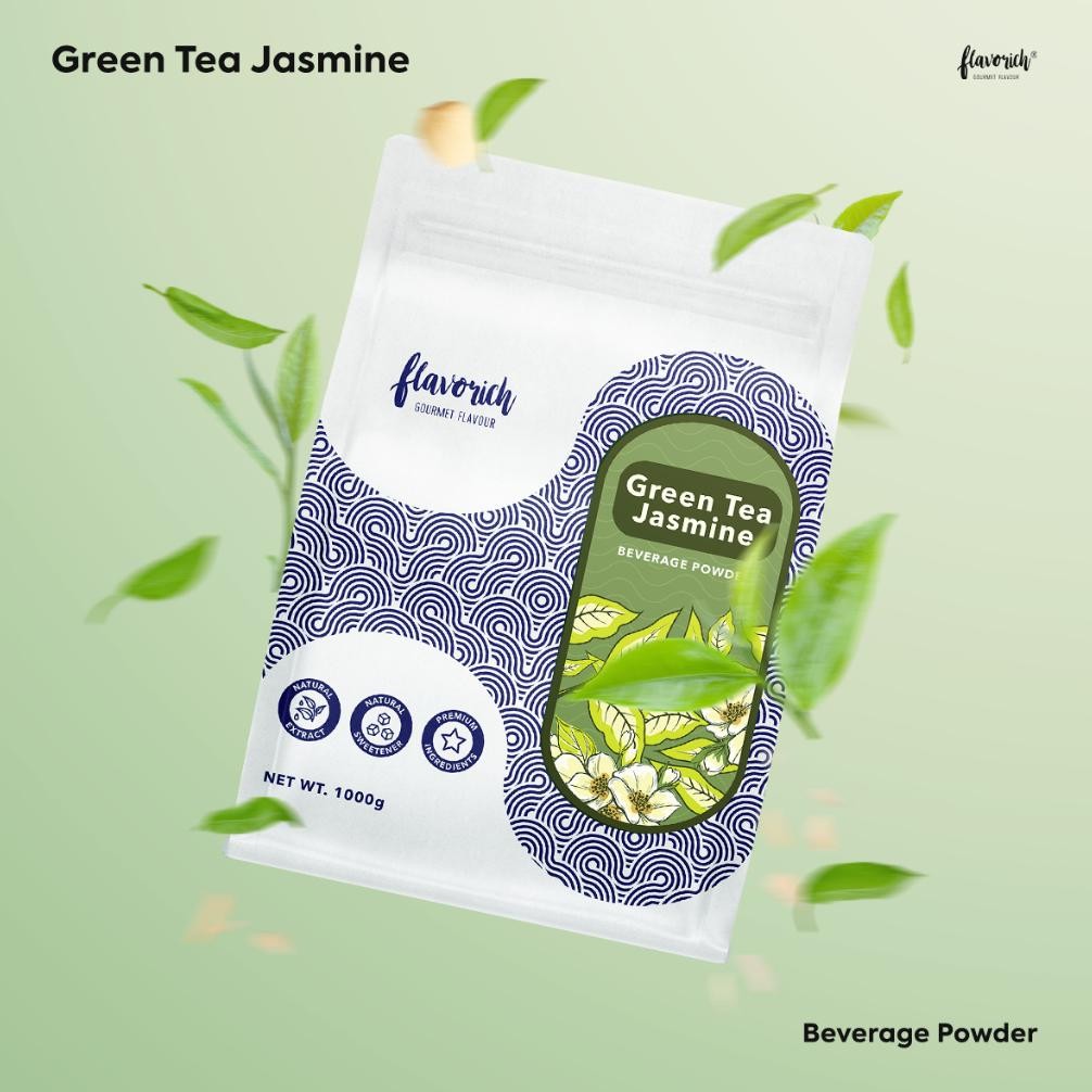 

FLAVORICH - Bubuk Minuman Green Tea Jasmine Nugi