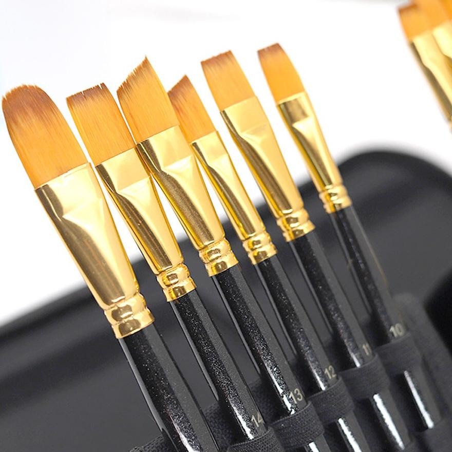 

Promo Art Brush Set Kuas Lukis Brs-12 Set Kuas Alat Lukis Set Lengkap Mixing Knife Murah Berkualitas Berkualitas