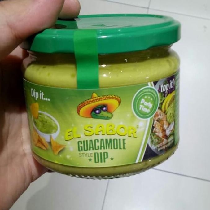 

Promo El Sabor Guacamole Style Dip 300Gr Saus Alpukat Dressing