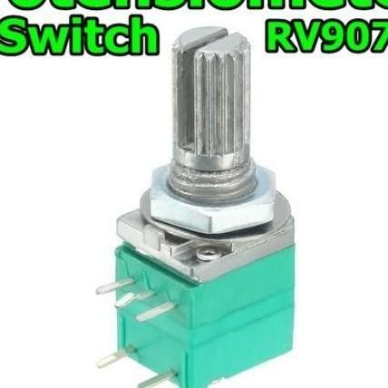 Rv097Ns 5K Mono Sealed Potensiometer Potentiometer B5K Switch 5 Pin